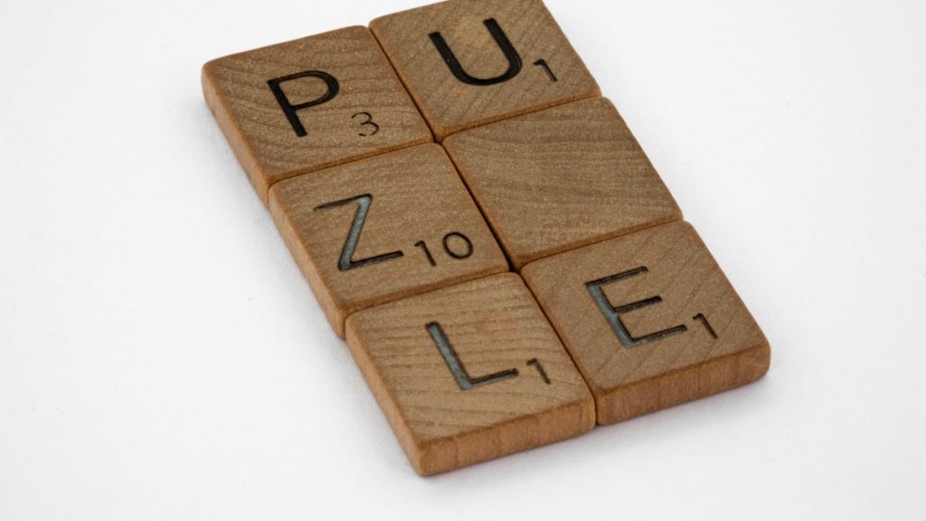 scrabble, scrabble pieces, lettering, letters, wood, scrabble tiles, white background, words, quote, letters, type, typography, design, layout, focus, bokeh, blur, photography, images, image, puzzle, missing letter, blank, blank tile, z, zee, substitute,